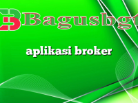 aplikasi broker