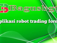 aplikasi robot trading forex