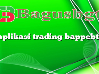 aplikasi trading bappebti