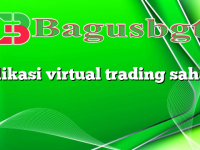 aplikasi virtual trading saham
