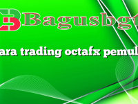 cara trading octafx pemula
