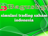 simulasi trading saham indonesia