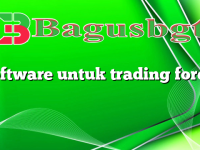software untuk trading forex