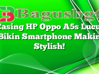 Casing HP Oppo A5s Lucu: Bikin Smartphone Makin Stylish!