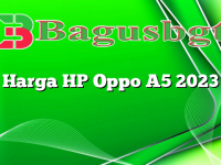 Harga HP Oppo A5 2023