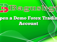 Open a Demo Forex Trading Account