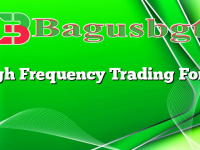 High Frequency Trading Forex