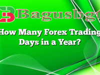 How Many Forex Trading Days in a Year?