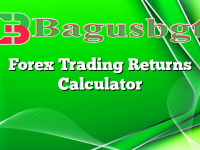 Forex Trading Returns Calculator